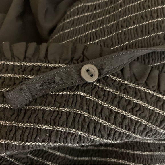 Michael Stars Maria Smocked Wide Leg Jumpsuit Medium - Picture 10 of 11